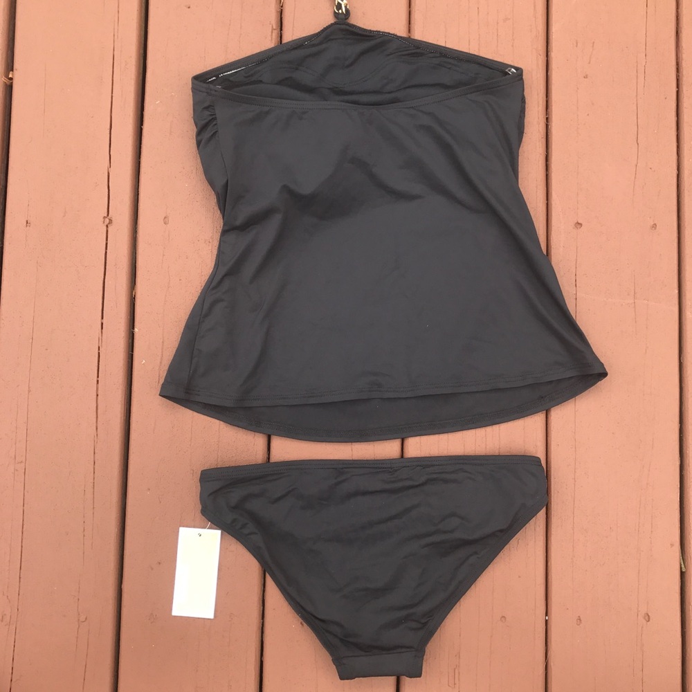 Michael Kors Halter Swim Suit - Picture 2 of 4